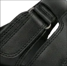 KingCraft Leather Sandals - 6, Black