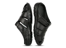KingCraft Leather Sandals - 10, Black