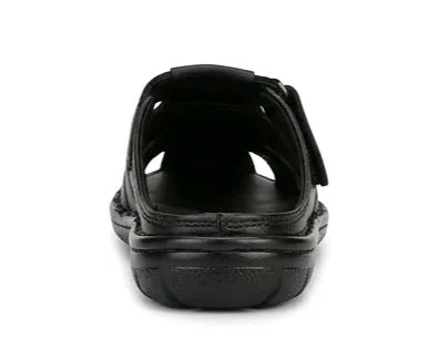 KingCraft Leather Sandals - 10, Black