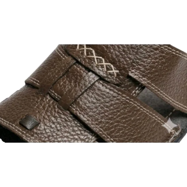 SoftStep Leather Sandals - 6, Morocco Brown