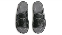 SmoothStep Leather Sandals - 6, Black