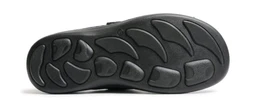 SmoothStep Leather Sandals - 6, Black