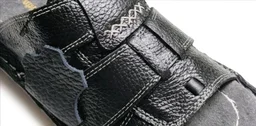 SmoothStep Leather Sandals - 10, Black