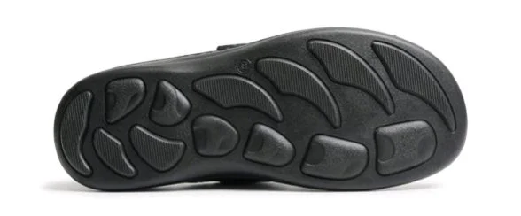 SmoothStep Leather Sandals - 10, Black