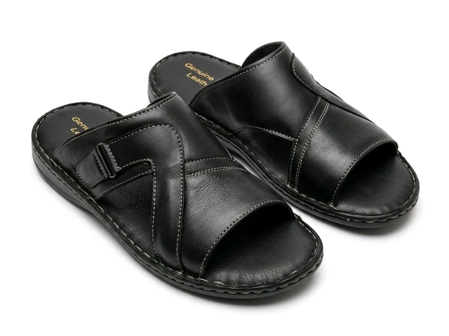 Bold Walk Leather Sandals