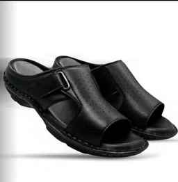 Royal Comfort Trendy Leather Sandals Collection - 10, Black