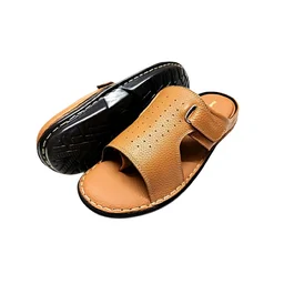 Royal Comfort Trendy Leather Sandals Collection - 7, Web Orange