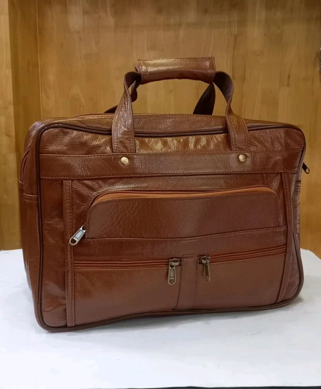 Executive Leather Laptop Bag – 2 Compartment Bags 