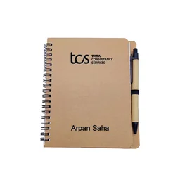 Customized Spiral Notebook & Pen Set | Personalized Corporate Gift Combo