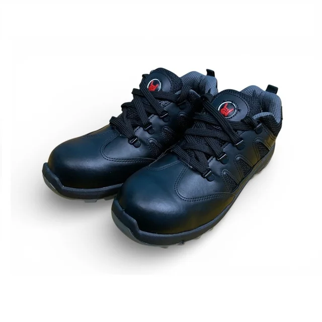 Hillion Swag Steel Toe Safety Shoes Black Grey Low Ankle