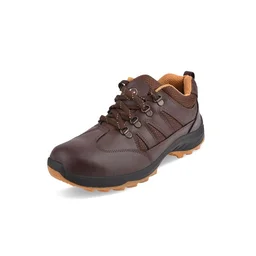 Hillion Swag Steel Toe Safety Shoes Bown Low Ankle - 6, Pickled Bean