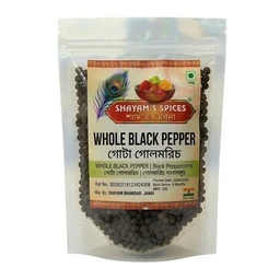 Shayam's whole Gol Morich/black pepper 500 g