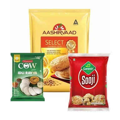 Atta,Flours & Sooji