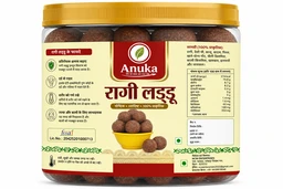 Anuka Ragi Laddu 500g | No Added Sugar | 100% Natural | Homemade Healthy Millet Laddoos