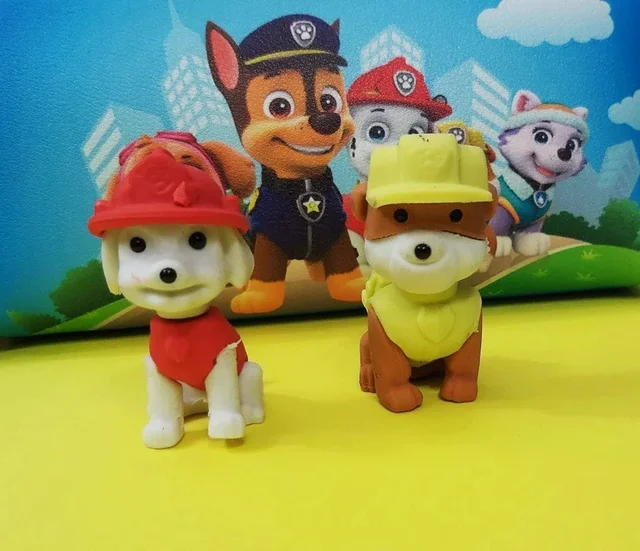 New arrival Paw patrol erasers in big size Single pc box packing