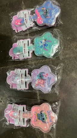 Fancy hair brush for kids 3 themes available stitch, barbie and frozen