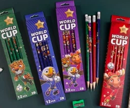 New arrival Pencil set in football and stitch theme