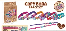 New diy bracelet kits in kuromi and capybara themes