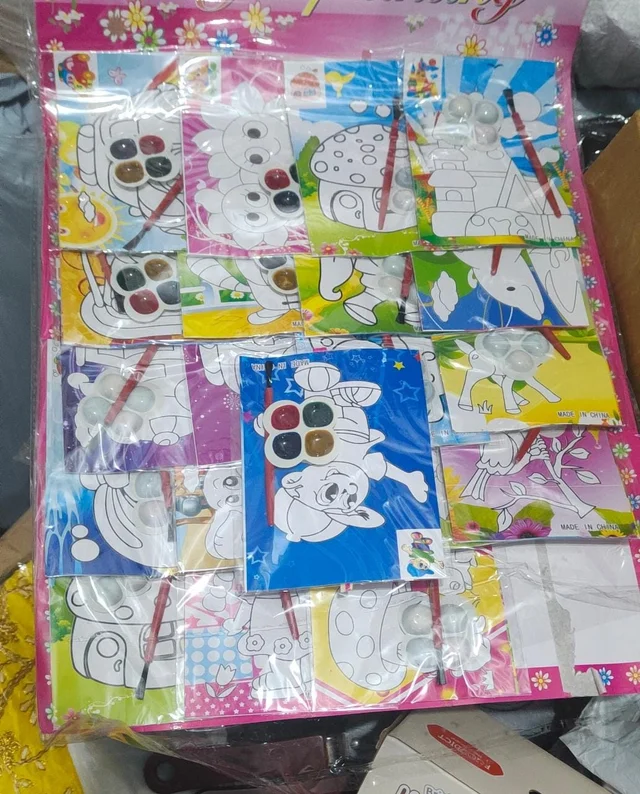 Homeoculture New budget painting kit in stock With 1 color palette 1 brush 1 painting 20 kits mix designs