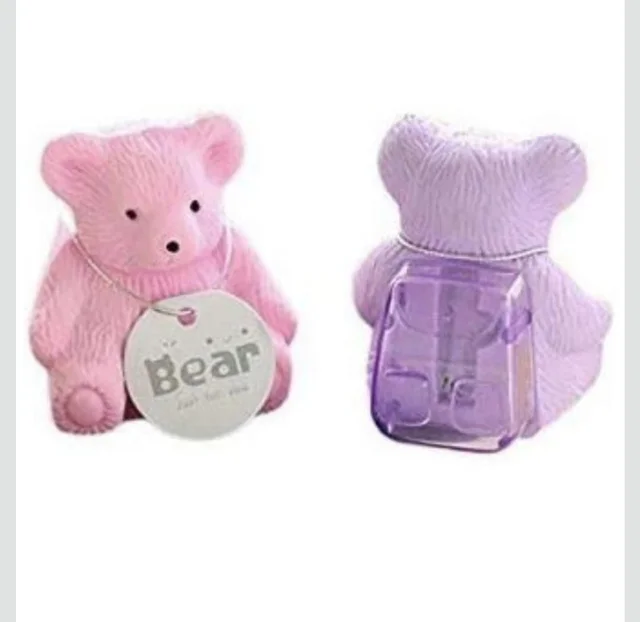 Homeoculture Cute teddy eraser cum sharpener