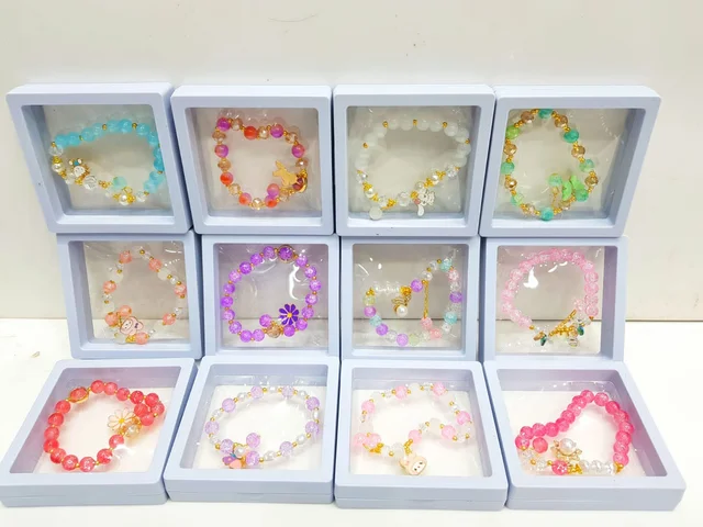 Kids bracelet in box packing Premium quality Design random only No choice possible