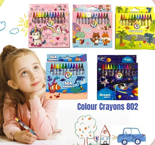 Homeoculture Character crayons