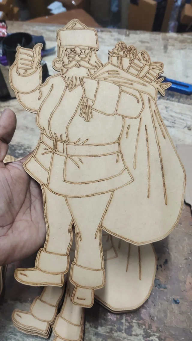 Mdf diy cutouts for Christmas Size 10-12 inches