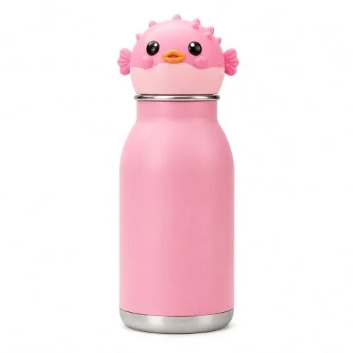Chicu Tom - 3D Animal Steel Bottle 9 Designs - Fish