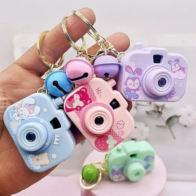 Camera projector fancy keychain Design random only girl or boy choice possible