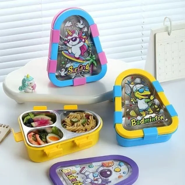 Triangle Steel lunch box