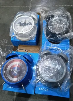 New avengers theme premium quality metal alarm clock