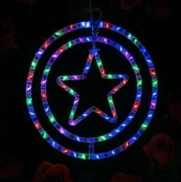 Diwali in a unique style by decorating your houses and windows with our double wired star lamp light.