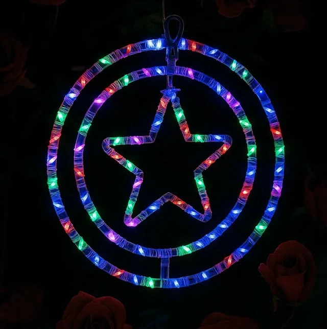 Diwali in a unique style by decorating your houses and windows with our double wired star lamp light.