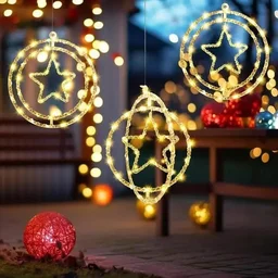 Diwali in a unique style by decorating your houses and windows with our double wired star lamp light.