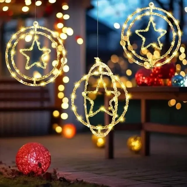 Diwali in a unique style by decorating your houses and windows with our double wired star lamp light.