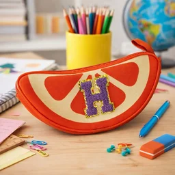 Fruit pencil pouch Double zip Premium quality