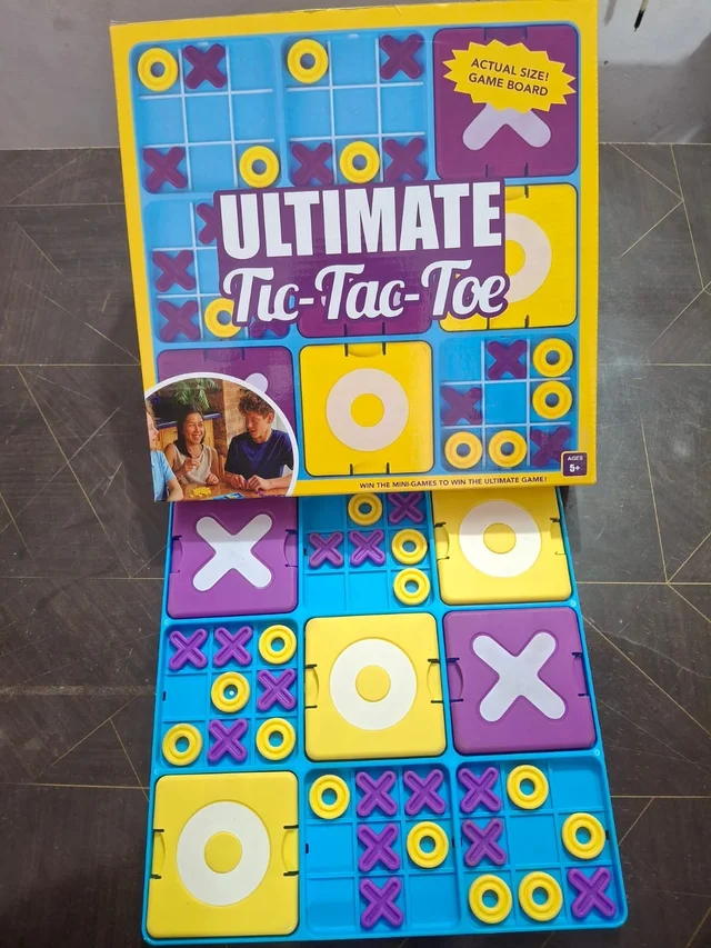 ULTIMATE TIC TAC TOE BOARD GAME ✨🎯