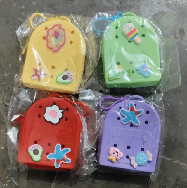 New arrival Crocs mini pouch with charms
