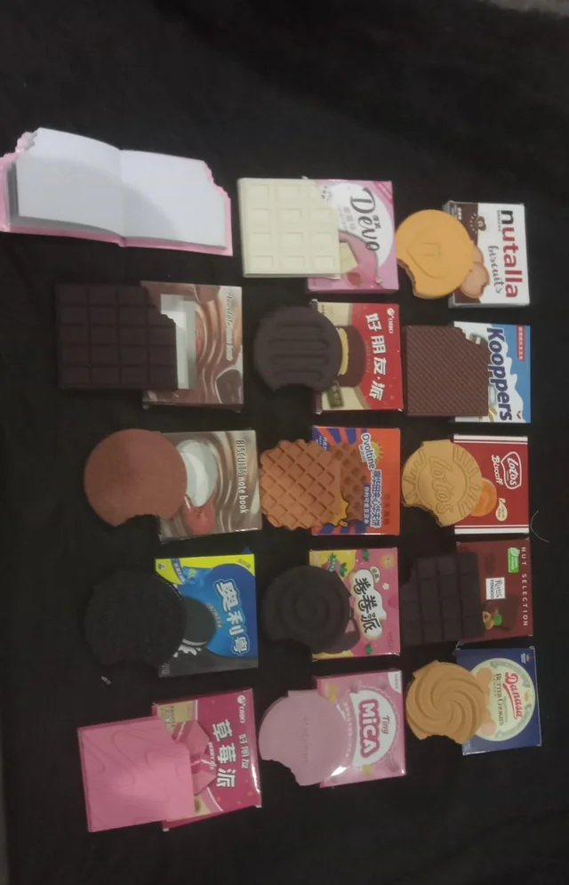 Chocolate notepad diaries now added in many new designs In bulk design mix random only