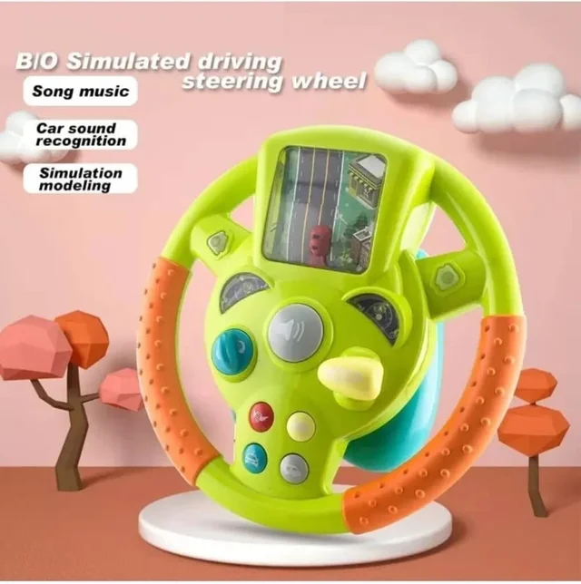 Steering wheel toy