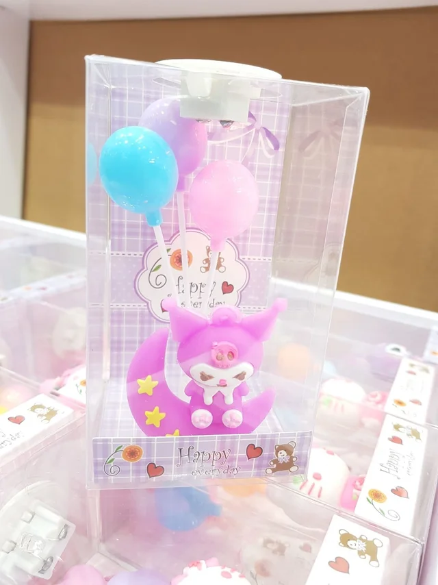 Stock clearance sale kuromi showpiece with led in blister pack