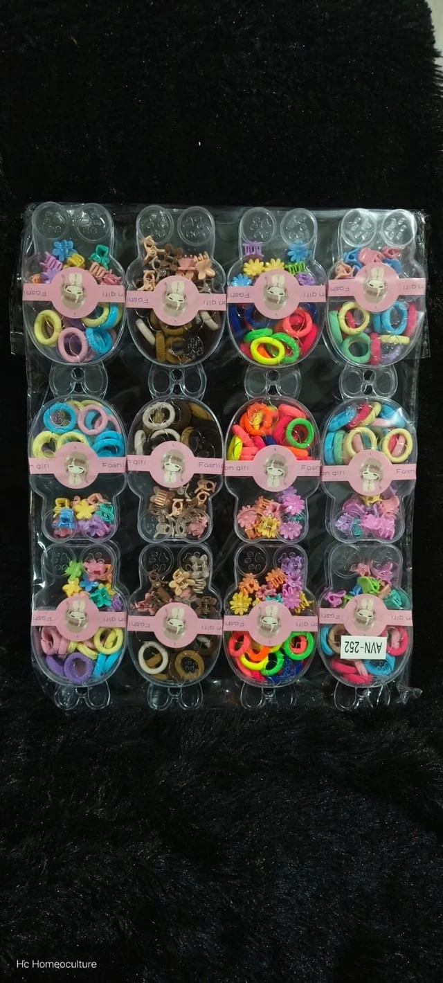 New bunny box hair accessories