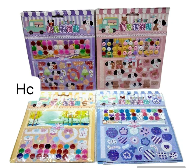 diy buttons art kit