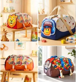 New arrival Premium 3D print duffle bags for kids Assorted designs Free shipping - Roblox