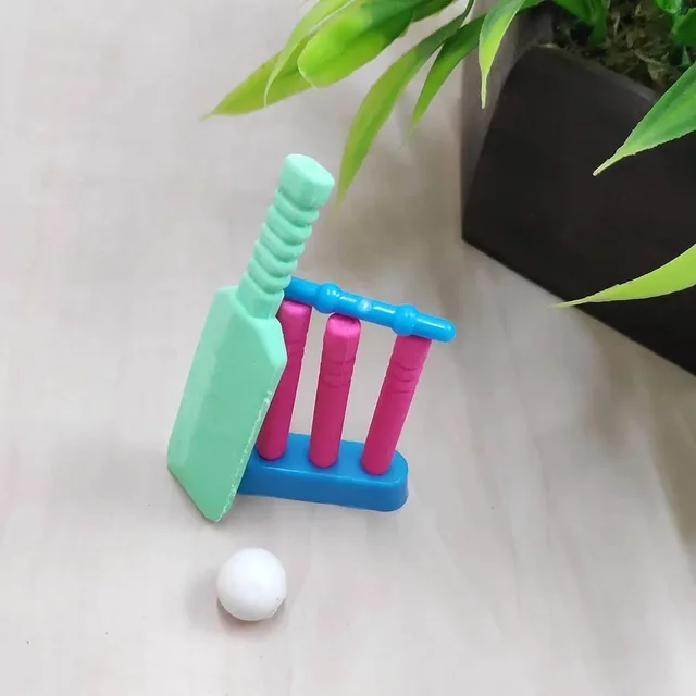 New cricket eraser sets - 12