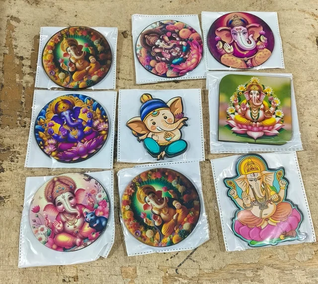 Best budget friendly giveaway this ganpati season Mdf fridge magnet Premium quality