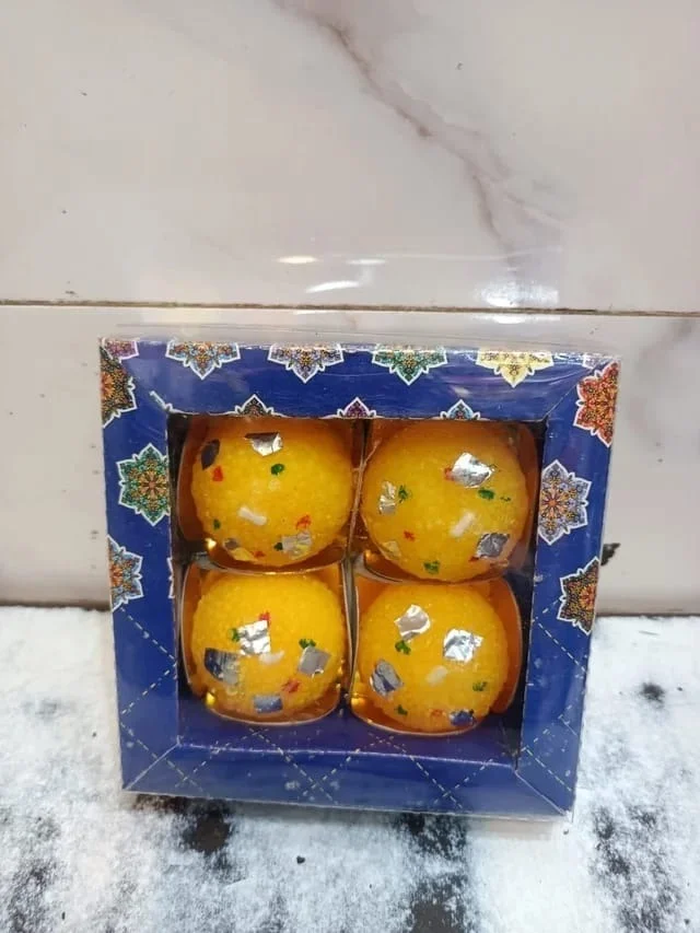 Laddu wax candles box of 4