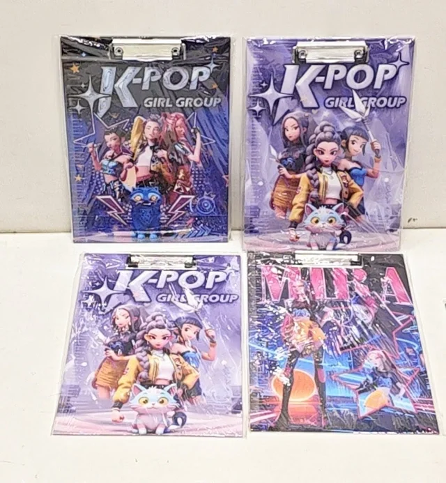New kpop and stitch examboard A4 size