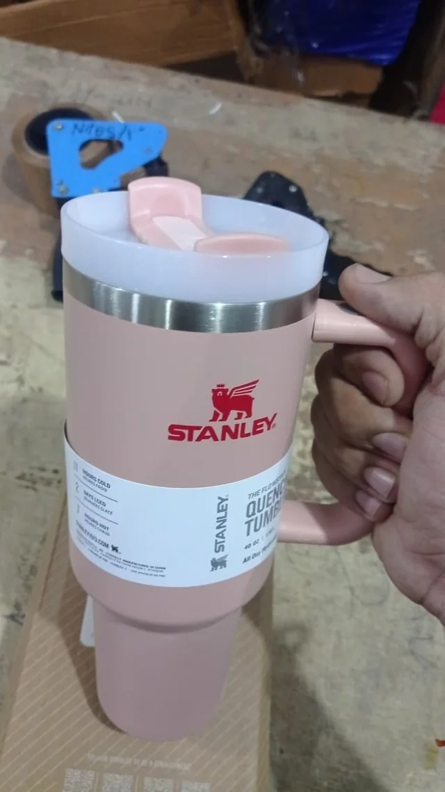 Imported stanley Printed tumblers 1200 ml in solid colours - Cerise