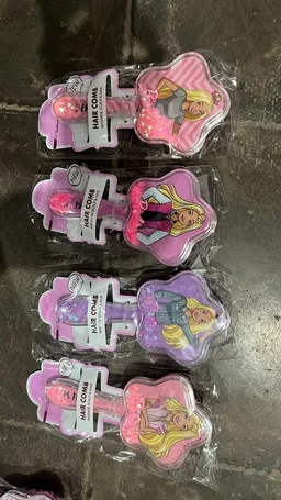 Fancy hair brush for kids 3 themes available stitch, barbie and frozen